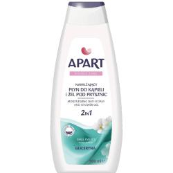 Apart 2w1 żel pod prysznic i płyn do kąpieli Double Care 900ml Białe Kwiaty