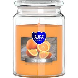 Bispol świeca zapachowa - słoik Orange