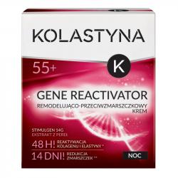 Kolastyna Gene Reactivator 55+ krem remodelująco - przeciwzmarszczkowy na noc 50ml