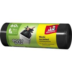 Jan Niezbędny zawiązywane worki 60L 26 szt. Easy Pack HDPE