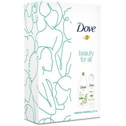Dove zestaw dezodorant Invisible Dry 150ml + żel pod prysznic Refreshing 250ml