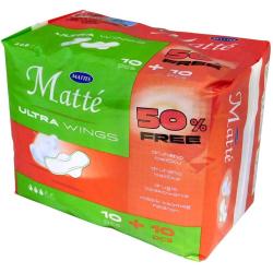 Mattes Matte Ultra Duo podpaski ze skrzydełkami 20szt.