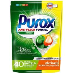 Purox żelowe kapsułki do prania 40 sztuk Uniwersalne