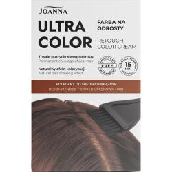 Joanna Ultra Color Średni Brąz farba na odrosty