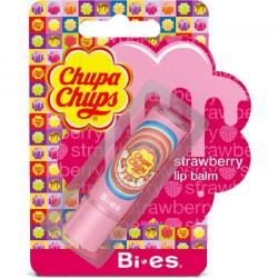 Bi-es Chupa Chups pomadka Strawberry