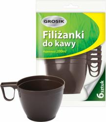 Grosik filiżanki do kawy 200ml 6szt