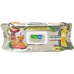Fresh Days chusteczki nawilżane do mycia powierzchni XXL 100 sztuk Oriental