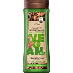 Joanna Vegan szampon do włosów Regenerujący 300ml z proteinami migdałów