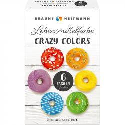 Heitmann barwniki spożywcze Crazy Colors 6x4g
