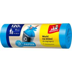 Jan Niezbędny segregacyjne worki 120L na papier 10 sztuk