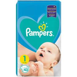 Pampers Newborn pampersy 1 (2-5kg) 43 szt.