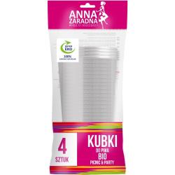 Anna Zaradna kubki do piwa BIO 500ml 4 sztuki