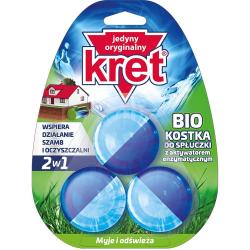 Kret Bio kostka do spłuczki 3 sztuki