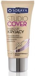 Soraya Studio Cover podkład kryjący 02 CIEMNY BEŻ 30ml