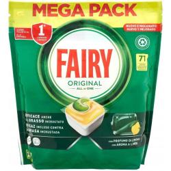 Fairy Original kapsułki do zmywarki 71 sztuk Cytryna