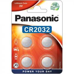 Panasonic baterie litowo-metalowe Lithium Coin CR2032 4szt.