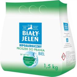 Biały Jeleń proszek do prania białych 1,5kg