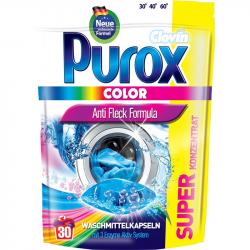 Purox kapsułki do prania 30sztuk kolor