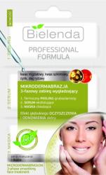 Bielenda Professional Formula Mikrodermbrazja wygładzająca maseczka do twarzy 3x3g