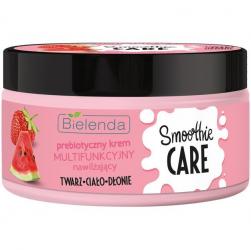 Bielenda Smoothie Care prebiotyczny krem multifunkcyjny 200ml nawilżający Truskawka,Arbuz