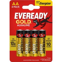 Eveready Gold Alkaline baterie alkaliczne AA LR6, 4szt.