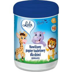 Lula papier toaletowy dla dzieci 50 sztuk nawilżany