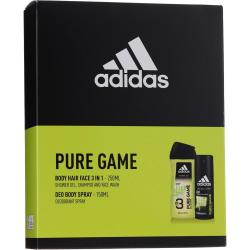 Adidas Zestaw MEN Pure Game dezodorant + żel pod prysznic