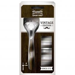 Wilkinson Vintage golarka 4-ostrzowa + 4 wkłady