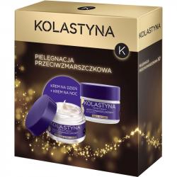 Kolastyna zestaw Antyzmarszczkowy Ekspert 50+ krem na dzień 50ml + krem na noc 50ml