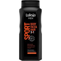 Luksja Men żel pod prysznic 3w1 500ml Sport