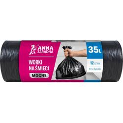 Anna Zaradna worki na śmieci 35L/12szt. mocne