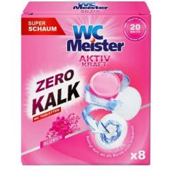 GlanzMeister tabletki do WC 8szt. Kwiaty