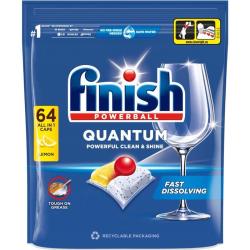 Finish Quantum tabletki do zmywarek 64szt. Cytryna