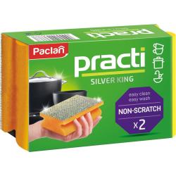 Paclan Practi zmywaki kuchenne Silver King 2szt.