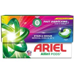 Ariel All In 1 Pods kapsułki do prania 22 szt. Color