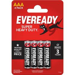 Eveready Super HD bateria AAA LR3, 4szt.