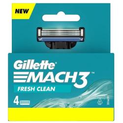 Gillette Mach 3 wkłady do maszynek 4 szt.