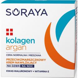 Soraya Kolagen + Argan krem przeciwzmarszczkowy 50ml