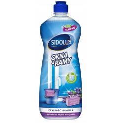 Sidolux Okna + ramy płyn do okien i ram okiennych 960ml Lawendowe Mydło Marsylskie