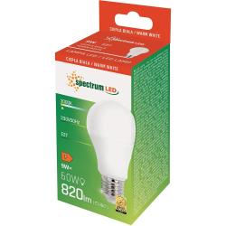 Spectrum LED GLS żarówka E27 9W ciepła (WOJ 14610)