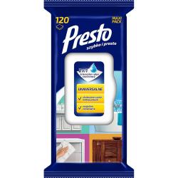 Presto chusteczki uniwersalne 120 sztuk
