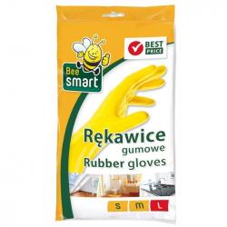 Bee Smart rękawice gumowe L żółte 1 para