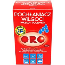 ORO pochłaniacz wilgoci zestaw pojemnik + 1 wkład