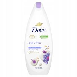 Dove Anti-stress żel pod prysznic 250ml Owies i Niebieski Rumianek