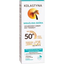 Kolastyna Opalanie krem ochronny do twarzy SPF50+ 50ml