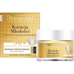 Bielenda Kuracja Młodości Liftingujący krem przeciwzmarszczkowy50+ 50ml