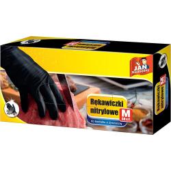 Jan Niezbędny rękawice nitrylowe do kontaktu z żywnością M 50szt.