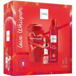 C-THRU zestaw Love Whisper (woda toaletowa + dezodorant)