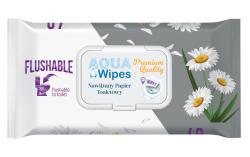 Aqua Wipes nawilżany papier toaletowy 40 sztuk