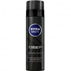 Nivea Men pianka do golenia deep smooth shave 200ml